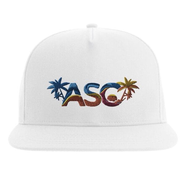 Aruba Summer Club Flat Brim Cap – Bold Style Meets Island Spirit