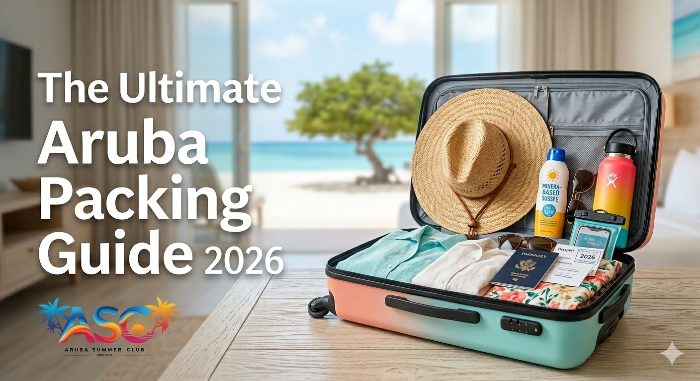 The Ultimate Aruba Packing Guide 2026 Your Essential Interactive Checklist